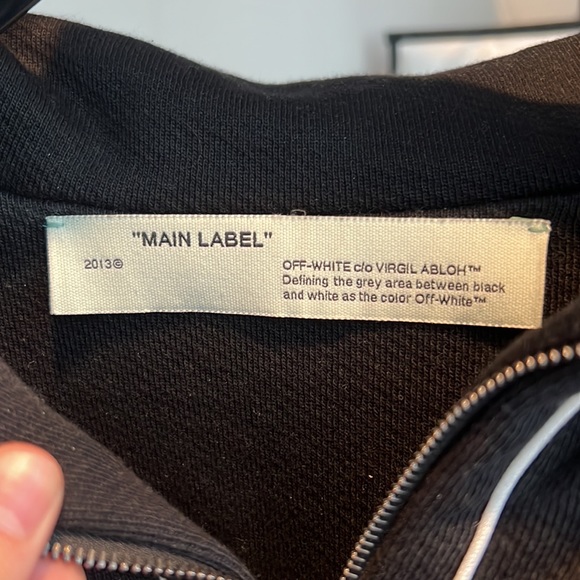 Off-White Half Zip (Size IT40) - Picture 2 of 4